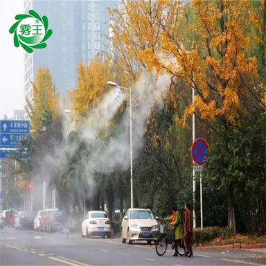 路燈杆噴霧降塵係統