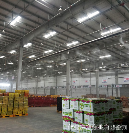 物流倉庫加濕器