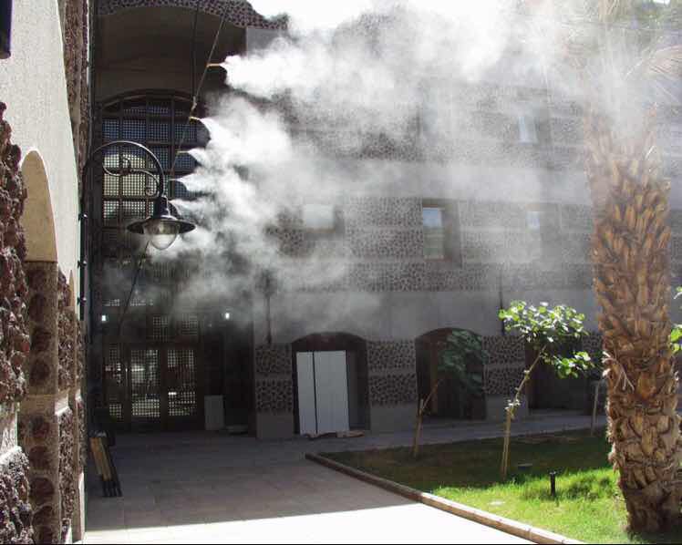 街道噴霧降溫係統