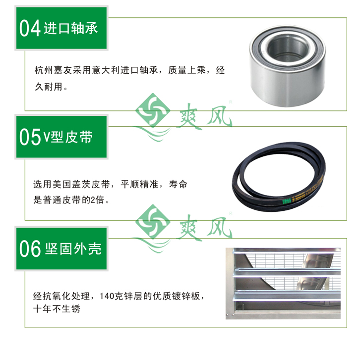 負壓風機細節特點說明圖