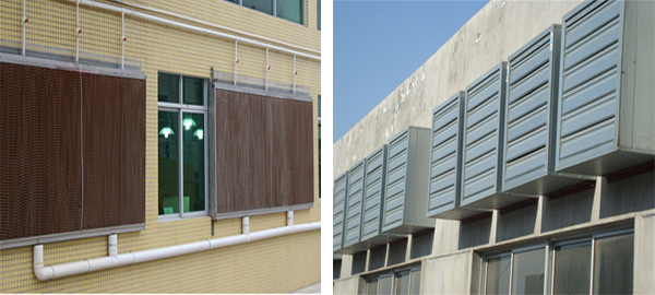 風機濕簾降溫係統