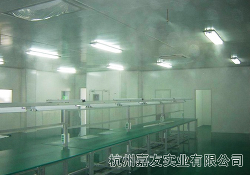 高壓微霧加濕器在空調室內(nei) 的應用