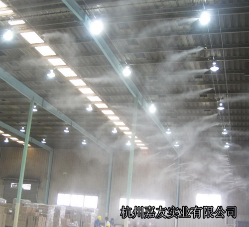 陶瓷廠高壓噴霧係統除塵降溫