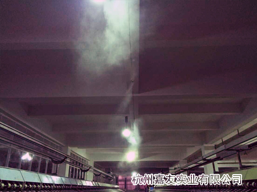 興(xing) 潮紡織車間加濕案例圖