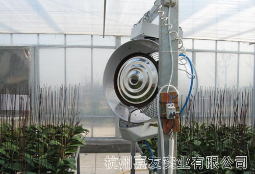 離心式加濕器大棚加濕安裝圖