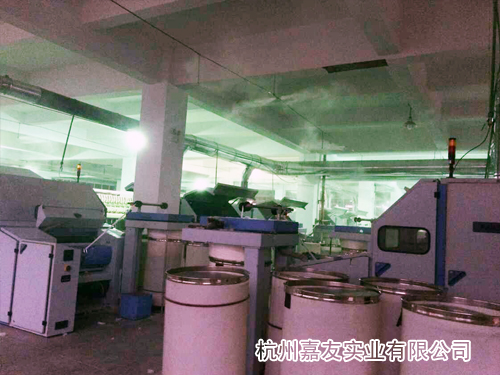 興(xing) 潮紡織車間加濕案例圖