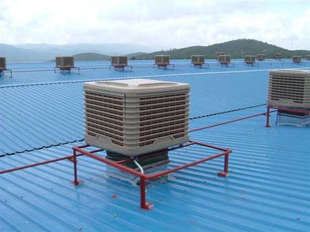 屋頂工業(ye) 冷風機安裝