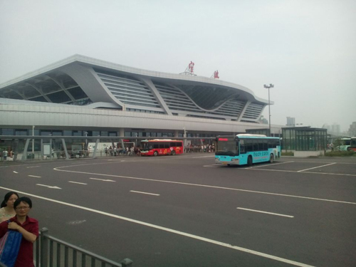 寧波市火車站站台安裝高壓微霧加濕器