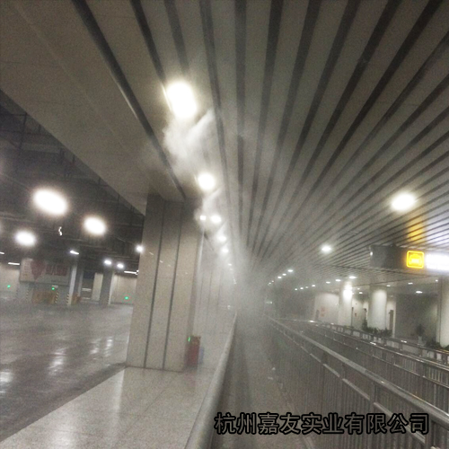 高壓噴霧降溫工程