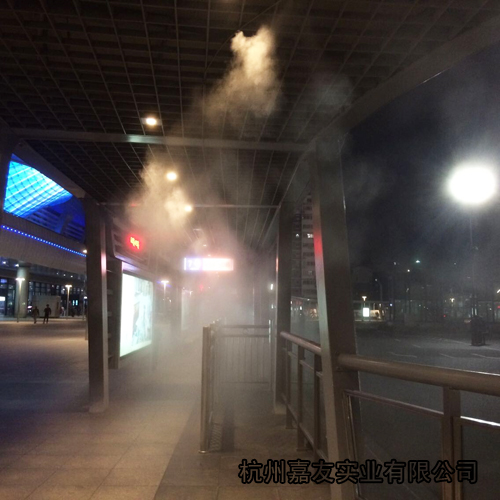 高壓噴霧降溫工程