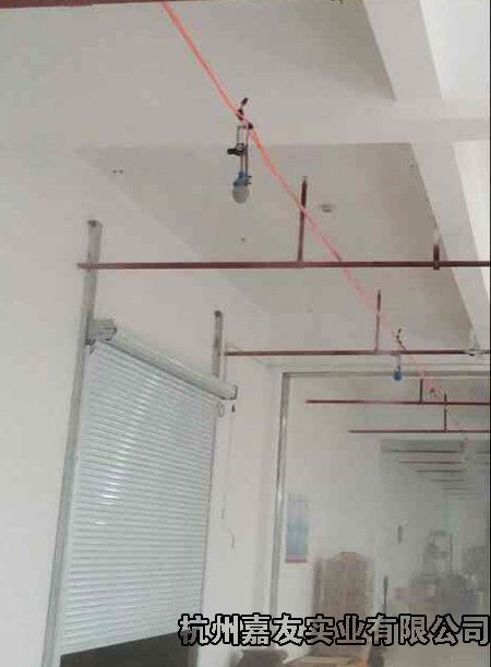 印刷車間安裝氣水混合加濕器