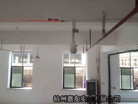 印刷車間安裝氣水混合加濕器