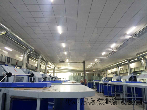 康源車間安裝工業(ye) 加濕器