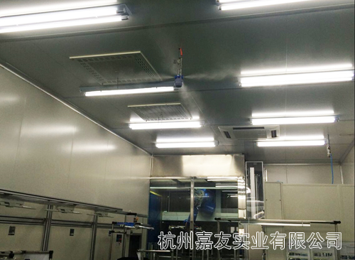 車間安裝幹霧加濕器