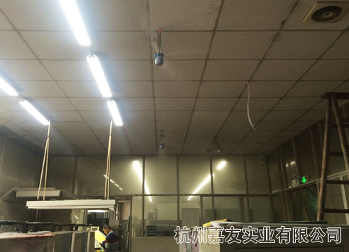 幹霧加濕器除靜電除塵圖例