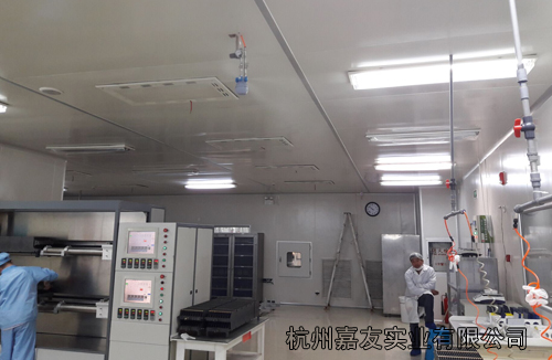 潔淨電子車間安裝幹霧加濕器